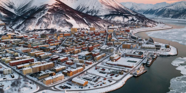 Климат города Магадана