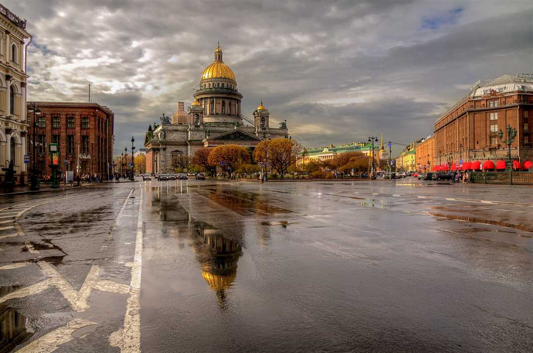 Климатические особенности Санкт-Петербурга