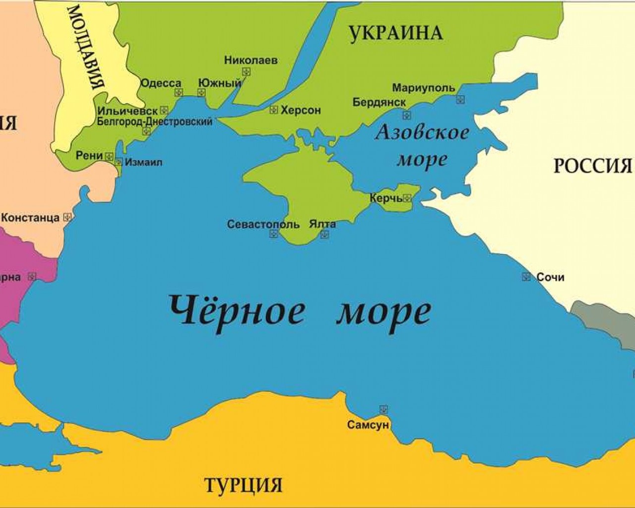 Важные особенности и географическое положение Черного моря на карте мира - граничащие страны, речные системы и экологическое состояние