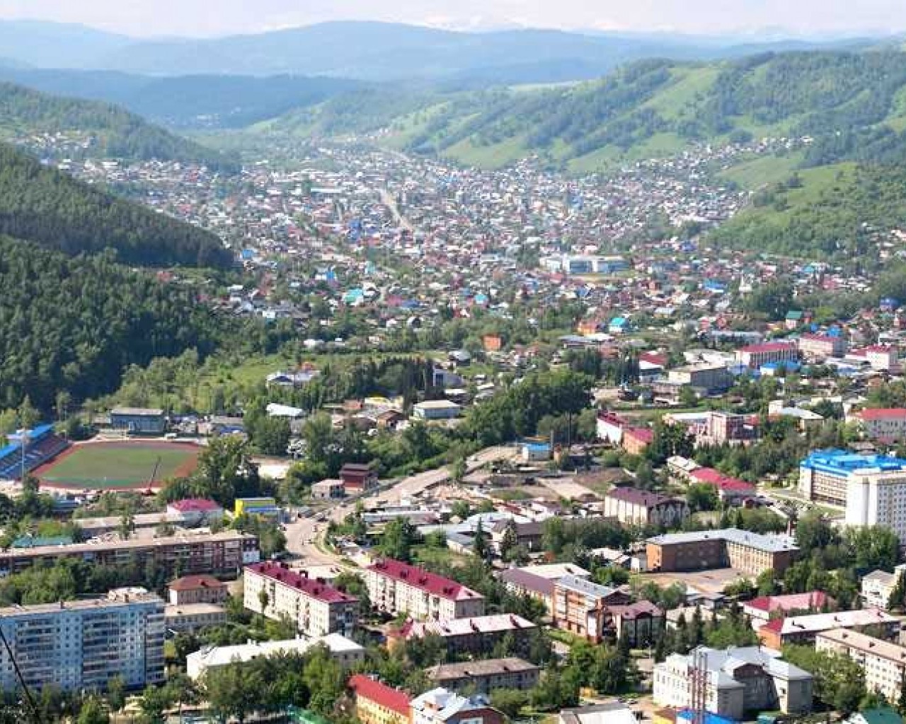 Климат города Горно-Алтайска