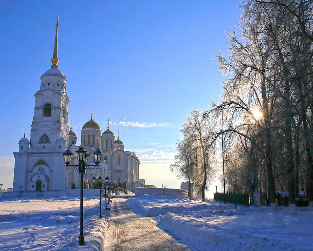 Климат города Владимира