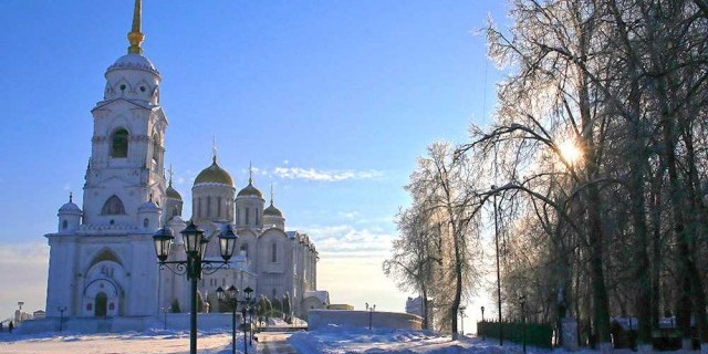 Климат города Владимира