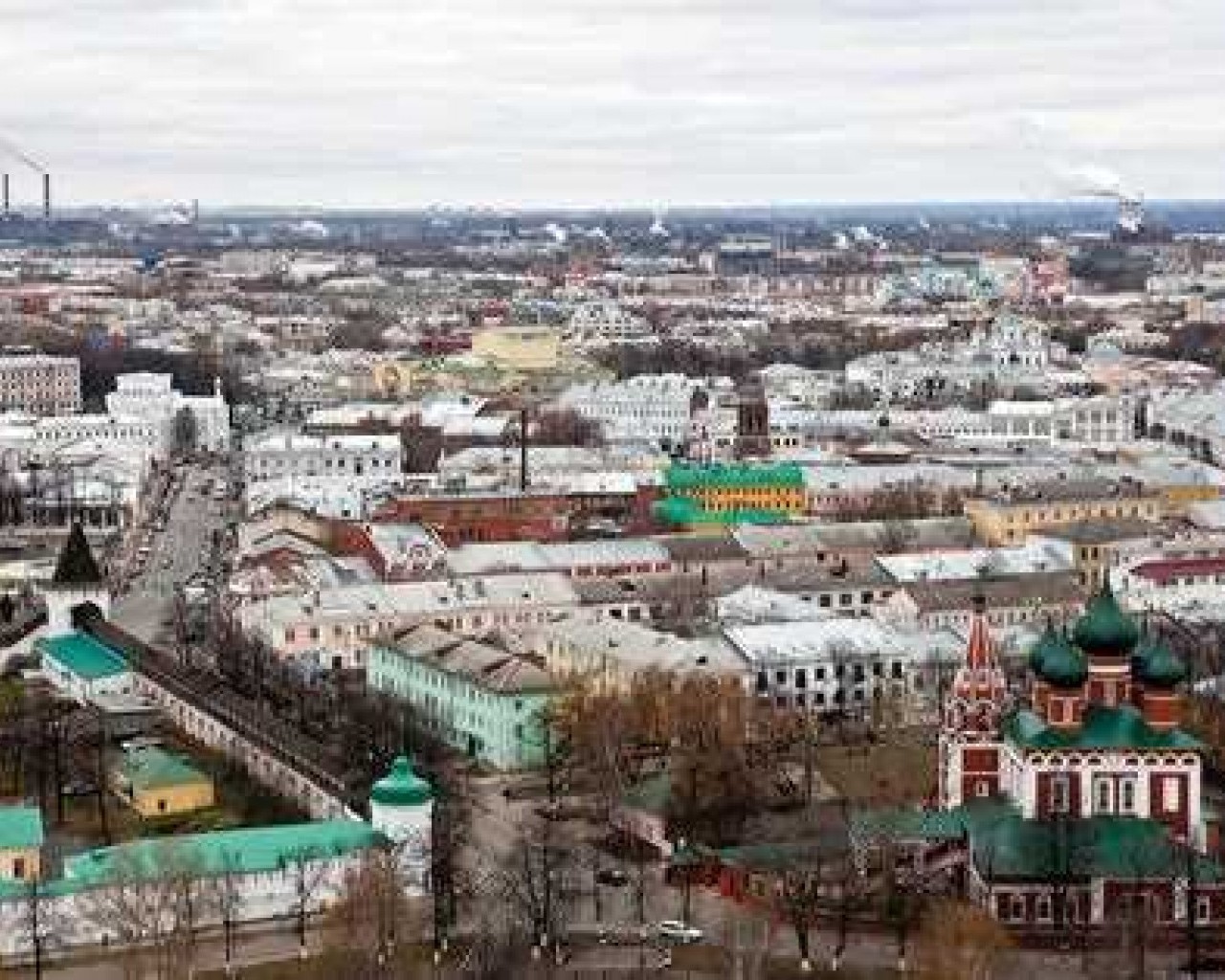 Климат города Ярославля
