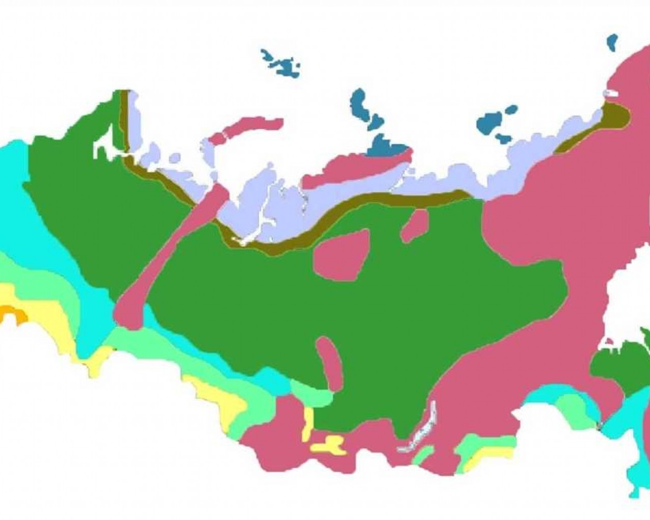 Природные зоны России - от тундр до пустынь, от голубых озер до снежных вершин