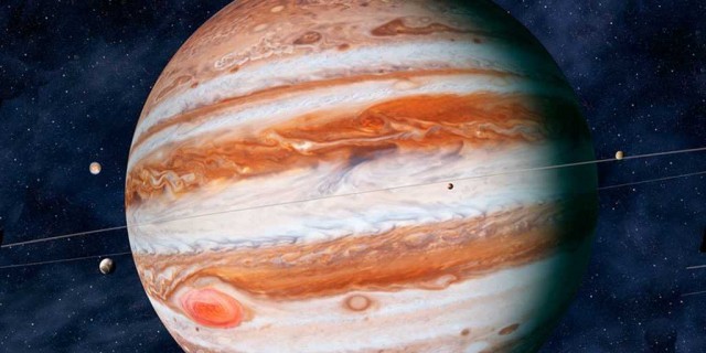 Самая большая планета Солнечной системы - Юпитер, исследование сверхгиганта и его уникальных характеристик